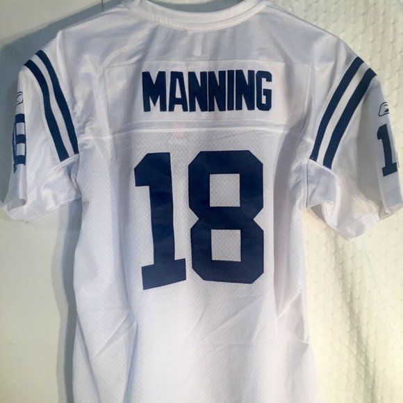 Reebok Tops - REEBOK INDIANAPOLIS COLTS PAYTON MANNING WOMEN's SEWN PREMIER JERSEY All Sizes